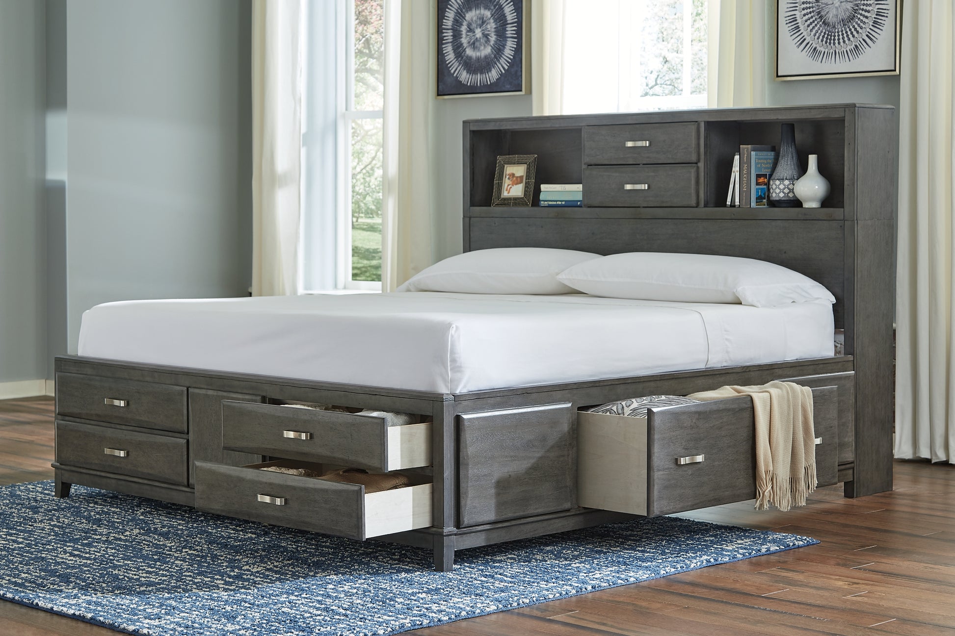 Caitbrook Queen Storage Bed with 8 Drawers Signature Design by Ashley®