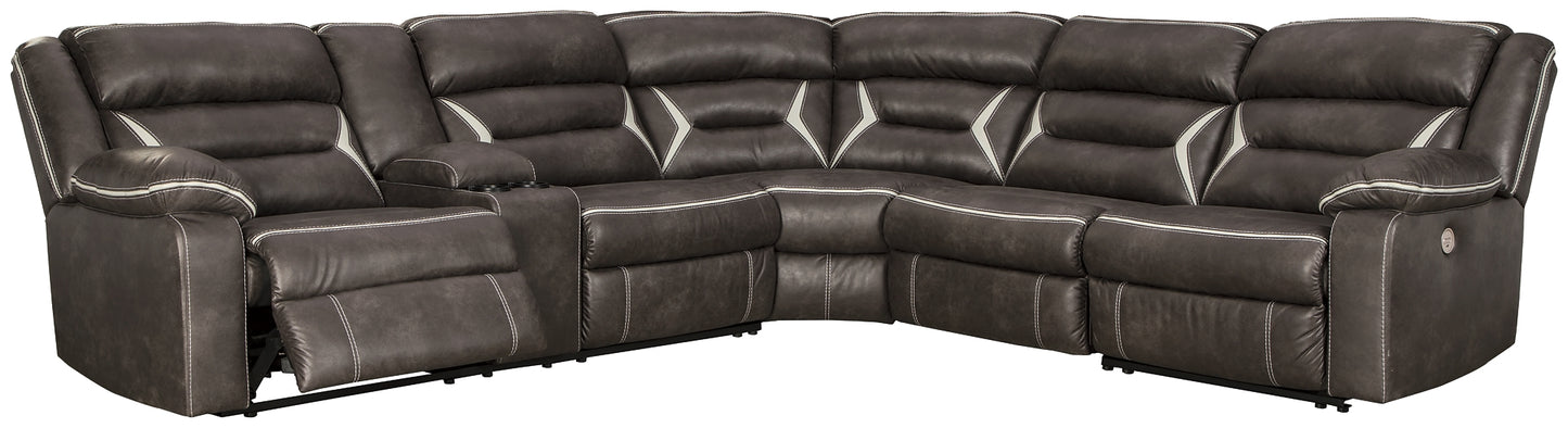 Kincord 4-Piece Power Reclining Sectional Signature Design by Ashley®