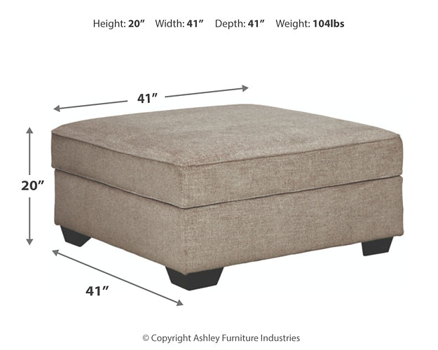 Bovarian Ottoman With Storage Signature Design by Ashley®