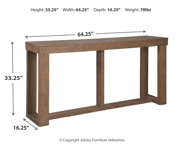 Cariton Sofa Table Signature Design by Ashley®