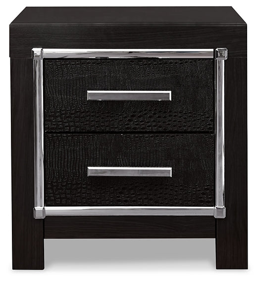 Kaydell Two Drawer Night Stand Signature Design by Ashley®