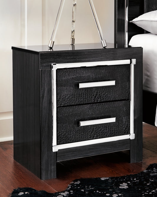 Kaydell Two Drawer Night Stand Signature Design by Ashley®