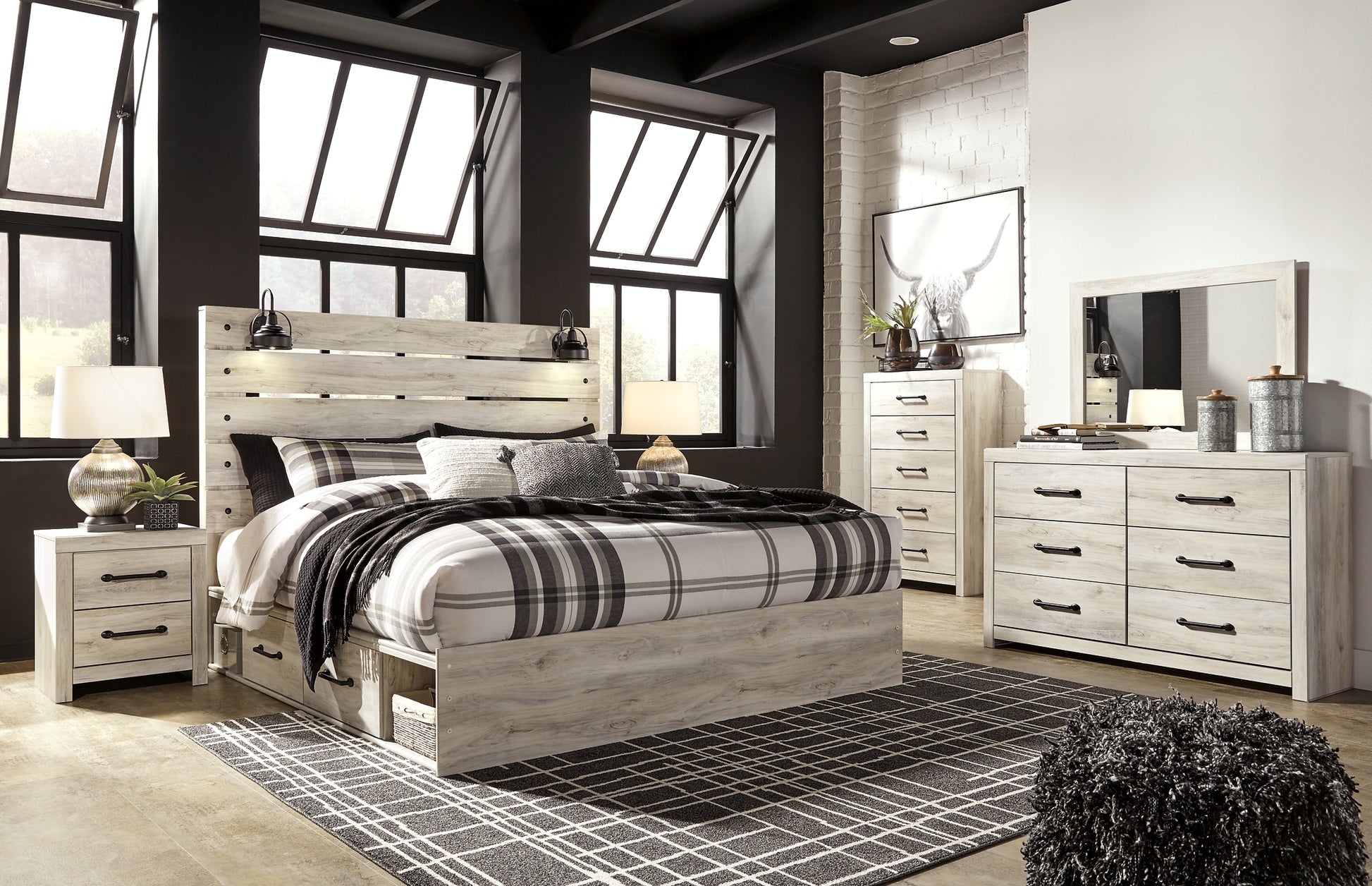Cambeck Queen Panel Bed with 4 Storage Drawers Signature Design by Ashley®