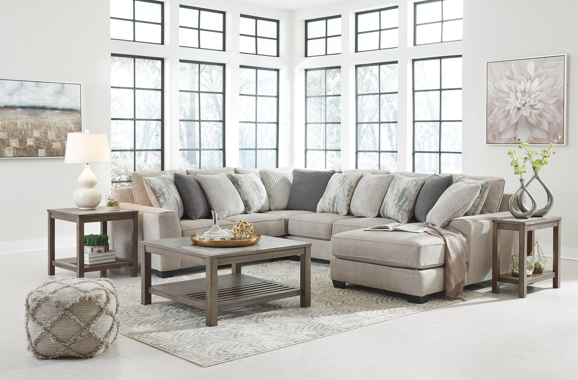 Ardsley 4-Piece Sectional with Chaise Benchcraft®