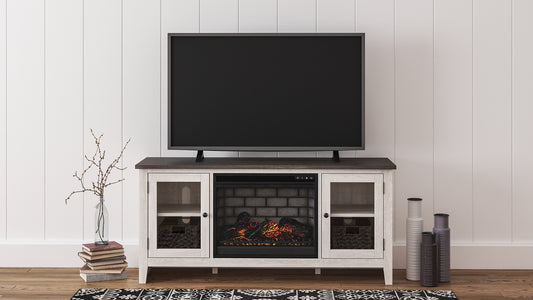 Dorrinson 60" TV Stand with Electric Fireplace Signature Design by Ashley®