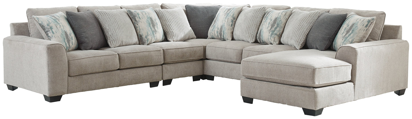 Ardsley 5-Piece Sectional with Chaise Benchcraft®
