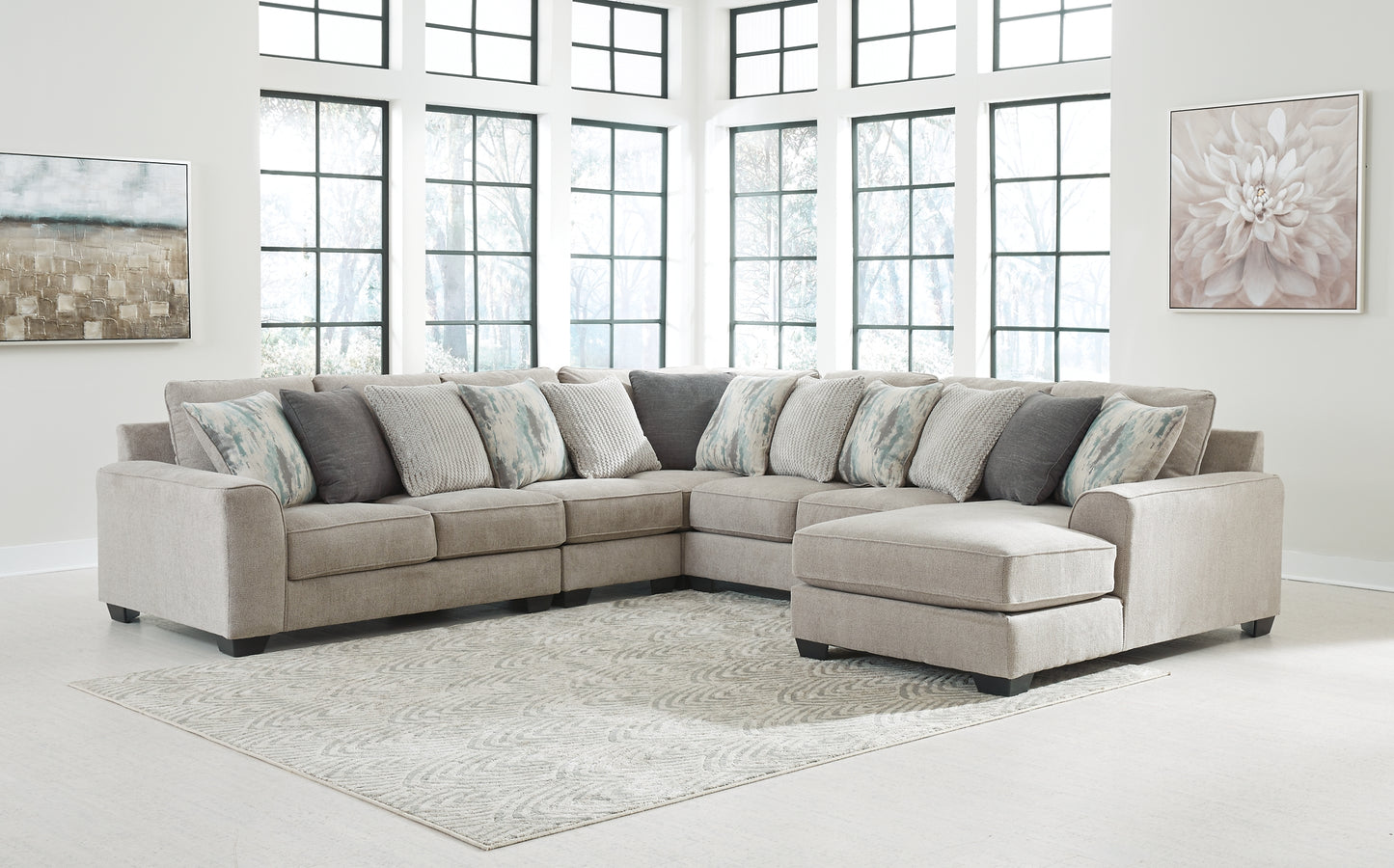 Ardsley 5-Piece Sectional with Chaise Benchcraft®