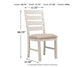 Skempton Dining UPH Side Chair (2/CN) Signature Design by Ashley®
