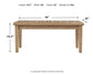 Gerianne Rectangular Cocktail Table Signature Design by Ashley®