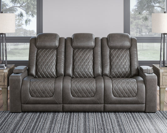 HyllMont PWR REC Sofa with ADJ Headrest Signature Design by Ashley®
