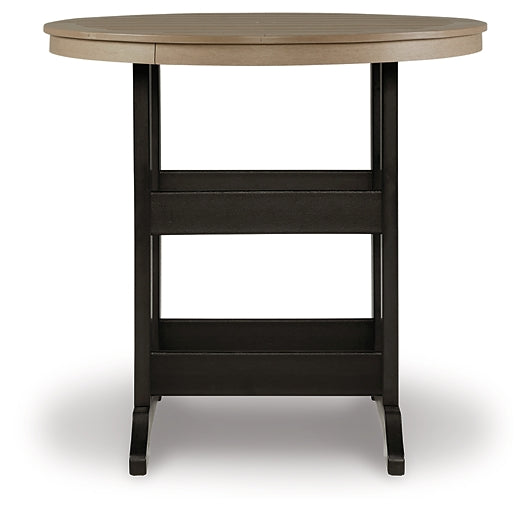 Fairen Trail Round Bar Table w/UMB OPT Signature Design by Ashley®