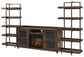 Starmore 3-Piece Wall Unit with Electric Fireplace Signature Design by Ashley®
