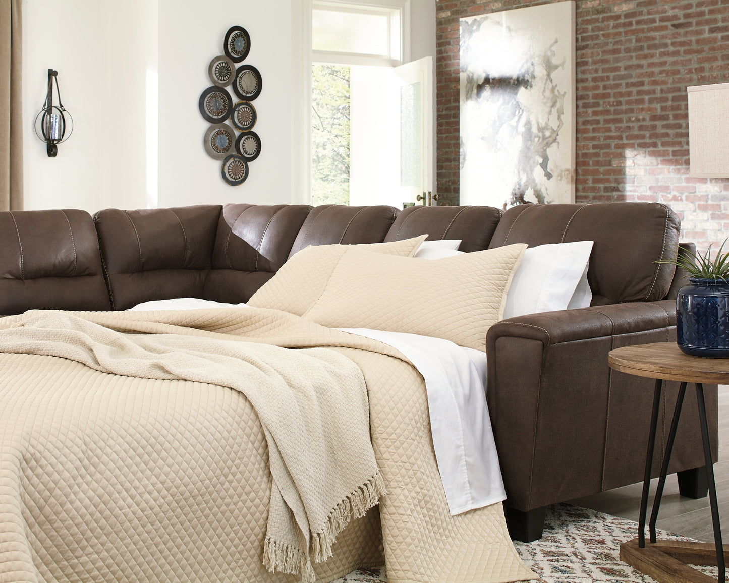 Navi 2-Piece Sleeper Sectional with Chaise Signature Design by Ashley®