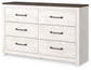 Gerridan Six Drawer Dresser Signature Design by Ashley®