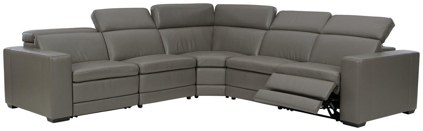 Texline 6-Piece Power Reclining Sectional Signature Design by Ashley®