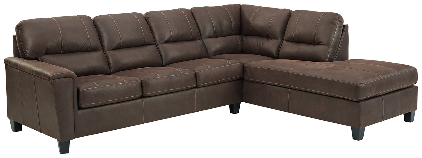 Navi 2-Piece Sectional with Chaise Signature Design by Ashley®