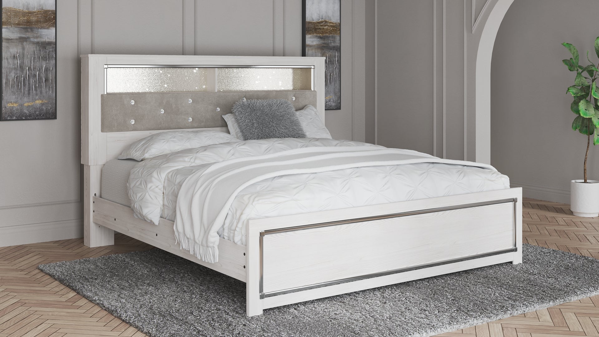 Altyra Queen Panel Bookcase Bed Signature Design by Ashley®