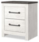 Gerridan Two Drawer Night Stand Signature Design by Ashley®