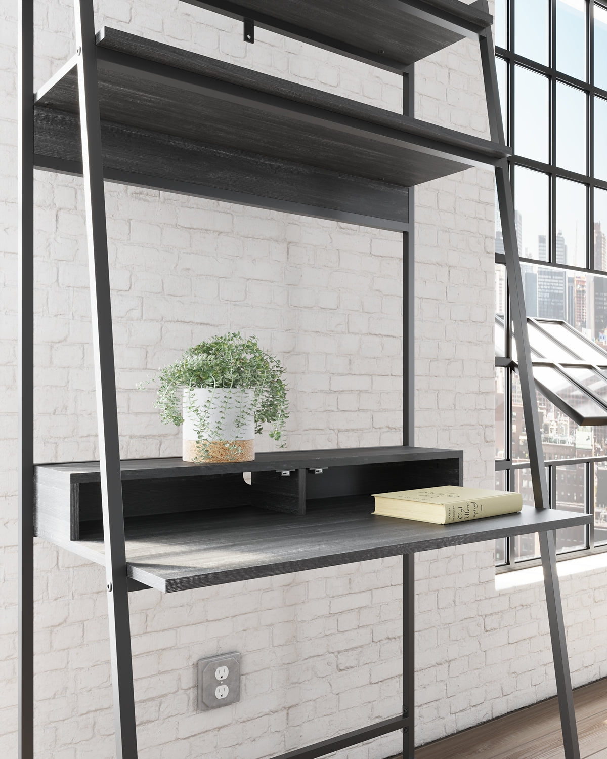 Yarlow Home Office Desk and Shelf Signature Design by Ashley®