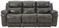 Edmar PWR REC Sofa with ADJ Headrest Signature Design by Ashley®