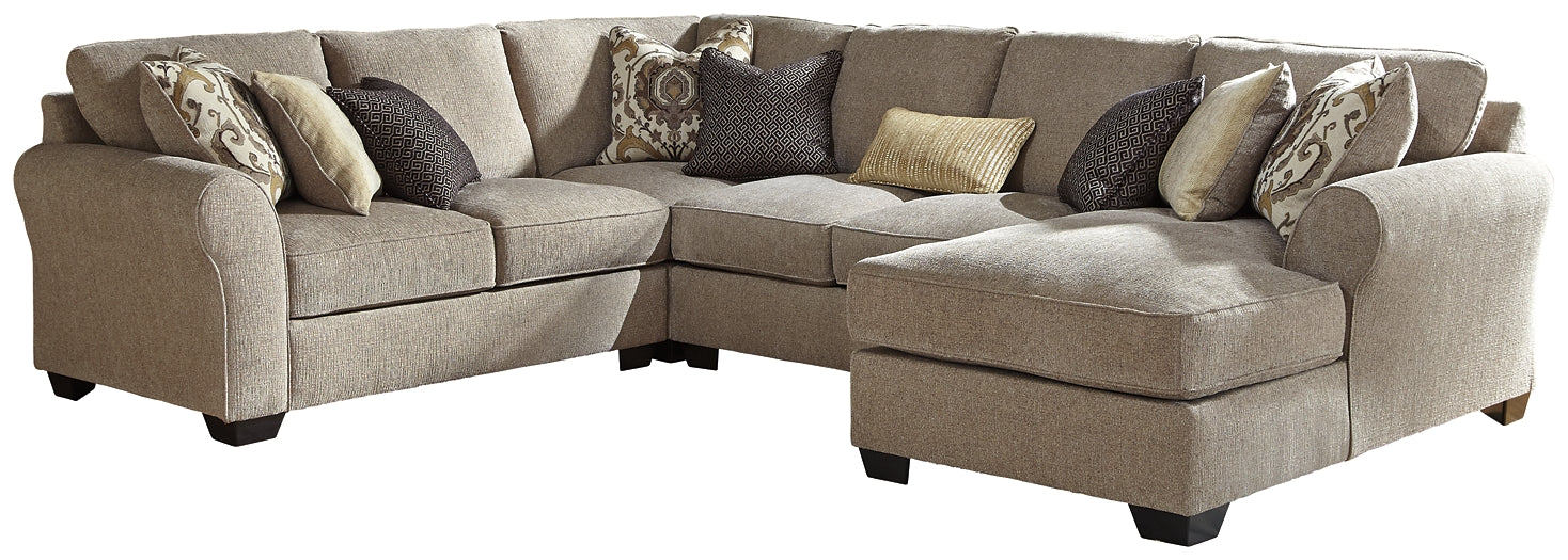 Pantomine 4-Piece Sectional with Chaise Benchcraft®