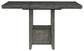Hallanden RECT DRM Counter EXT Table Signature Design by Ashley®