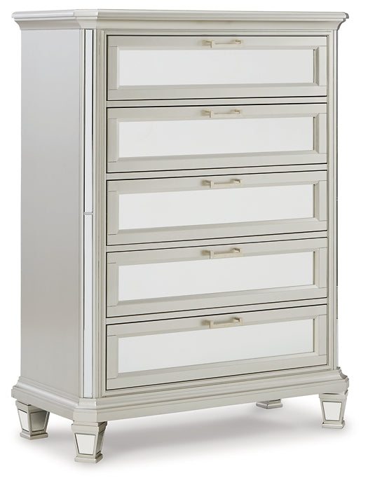 Lindenfield Five Drawer Chest Signature Design by Ashley®