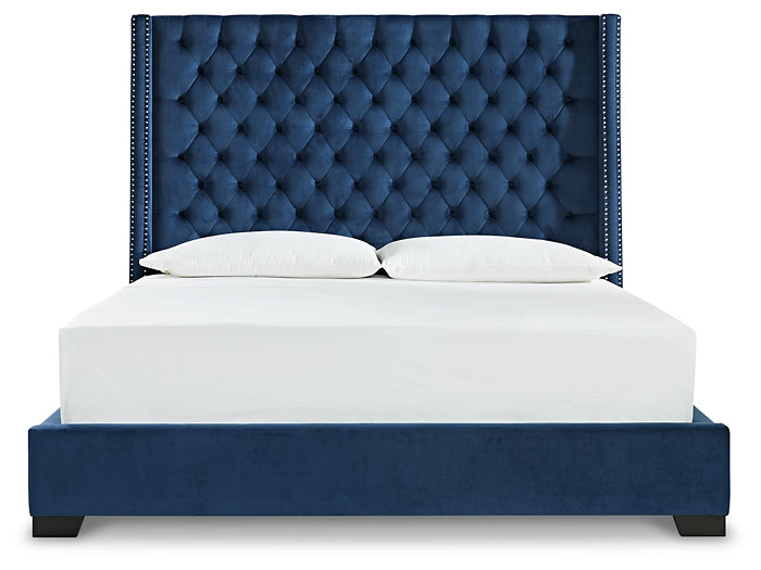 Coralayne Queen Upholstered Bed Signature Design by Ashley®