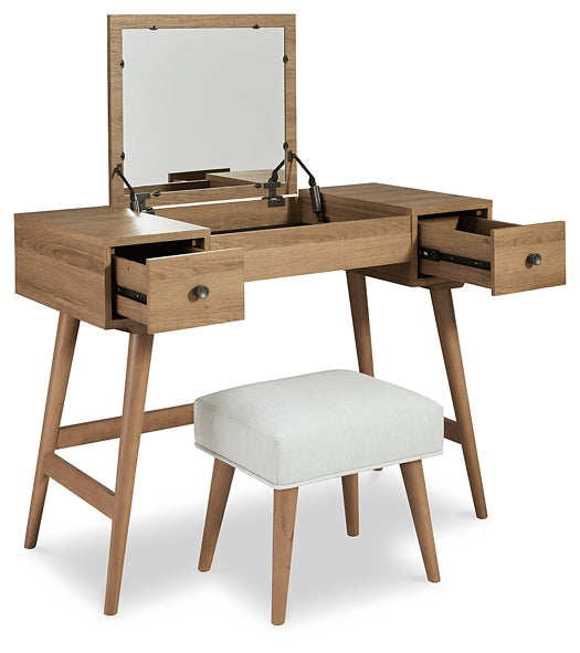 Thadamere Vanity/UPH Stool (2/CN) Signature Design by Ashley®
