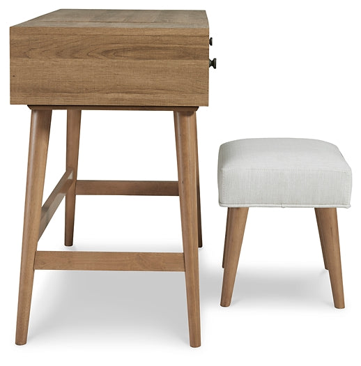 Thadamere Vanity/UPH Stool (2/CN) Signature Design by Ashley®