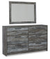 Baystorm Dresser and Mirror Signature Design by Ashley®
