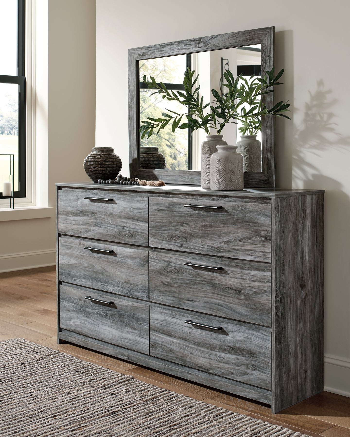 Baystorm Dresser and Mirror Signature Design by Ashley®