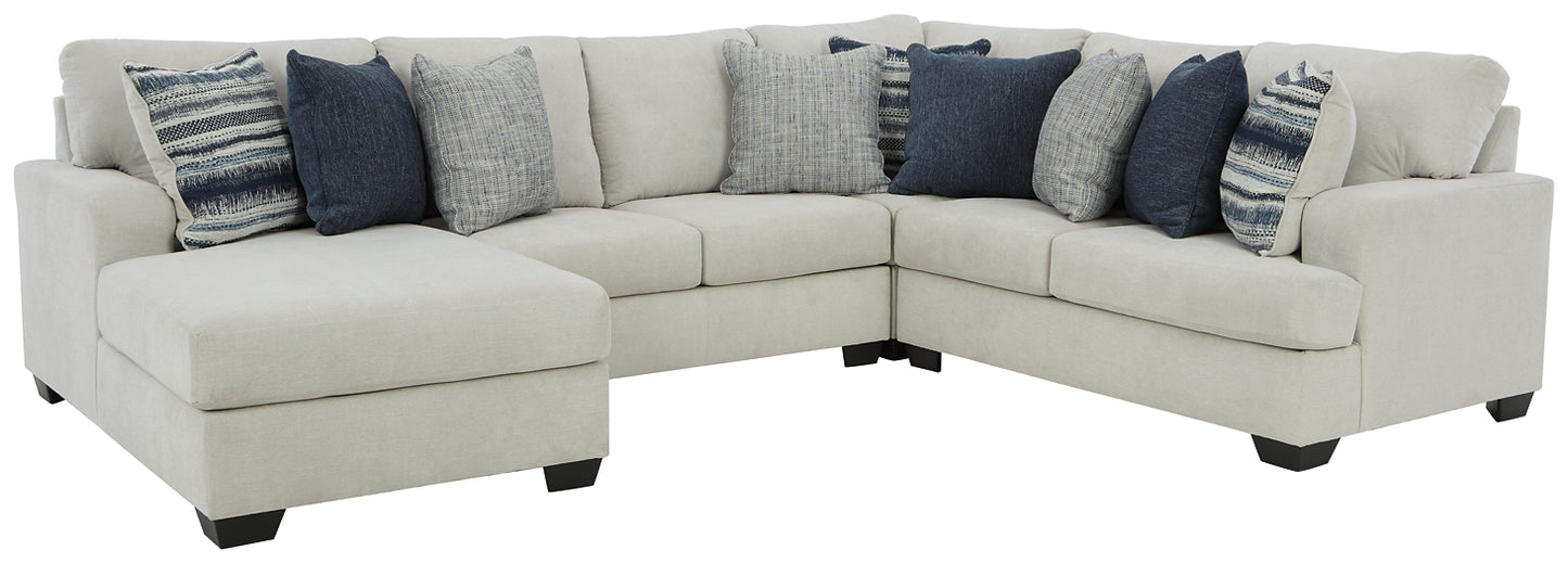 Lowder 4-Piece Sectional with Chaise Benchcraft®