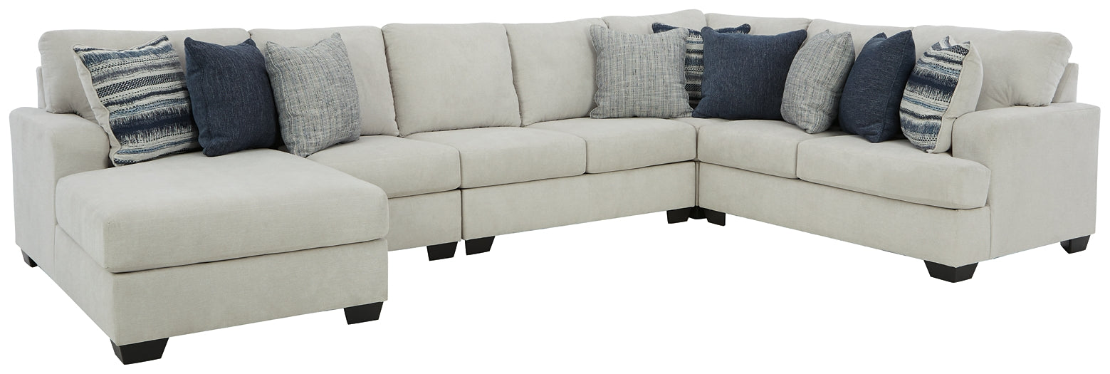 Lowder 5-Piece Sectional with Chaise Benchcraft®
