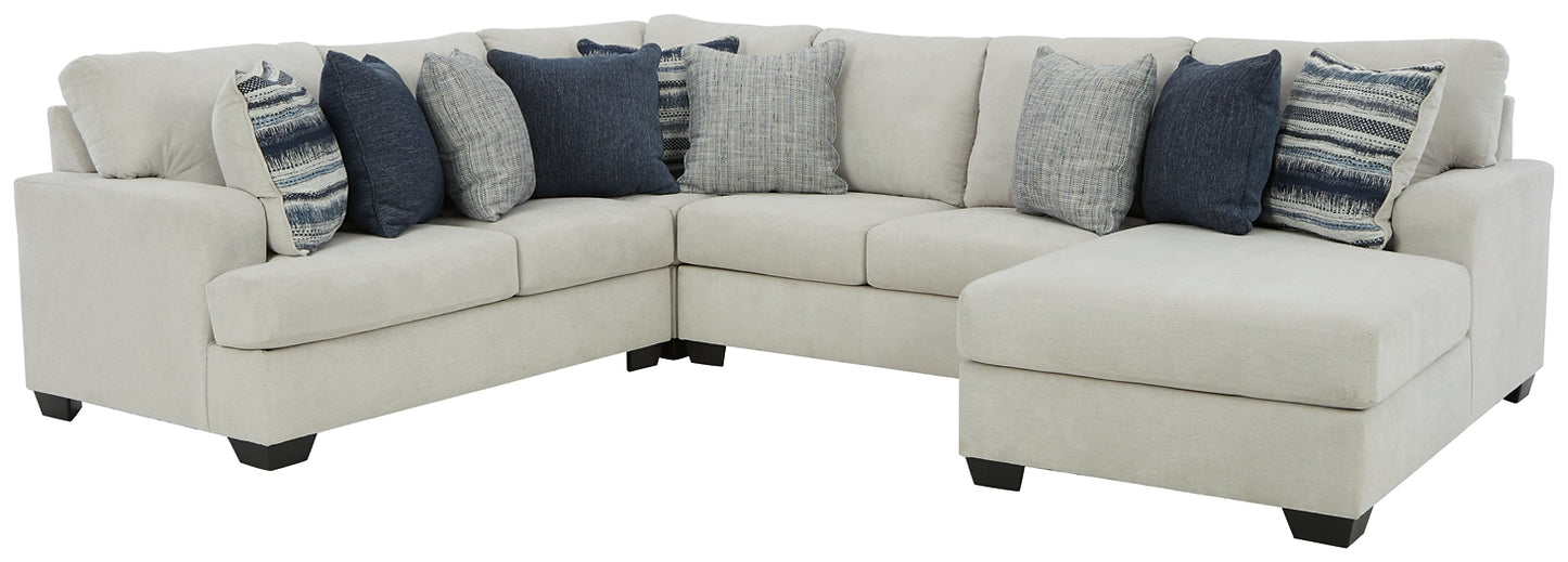 Lowder 4-Piece Sectional with Chaise Benchcraft®