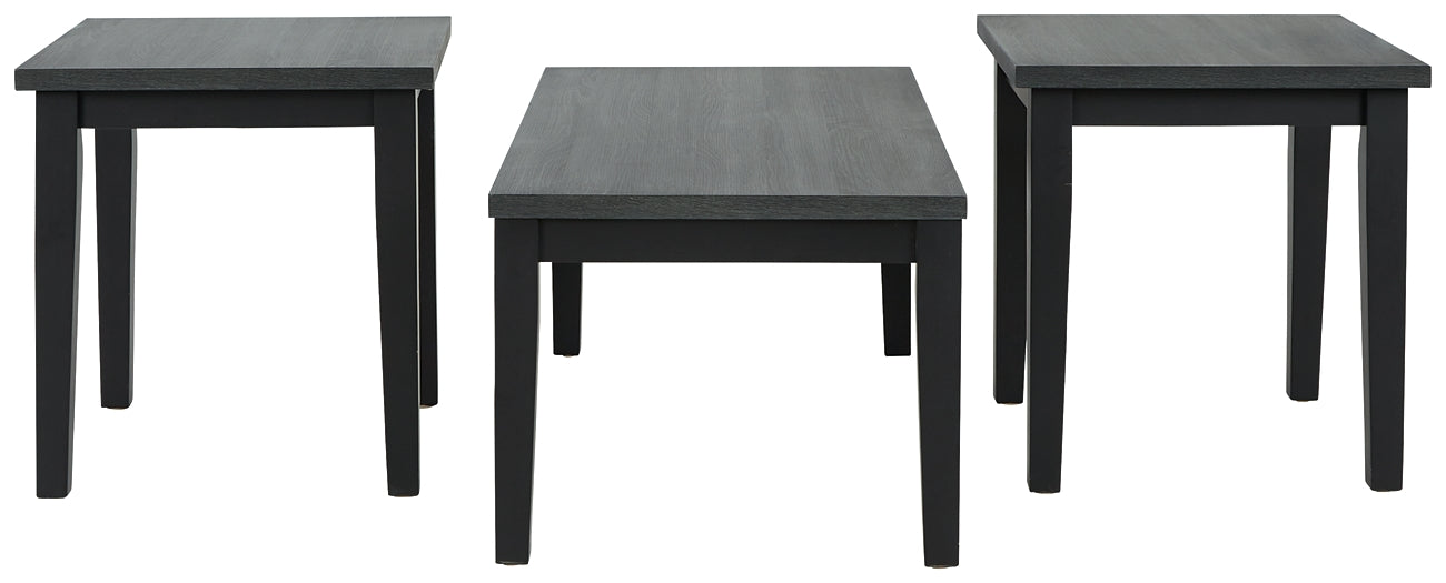 Garvine Occasional Table Set (3/CN) Signature Design by Ashley®