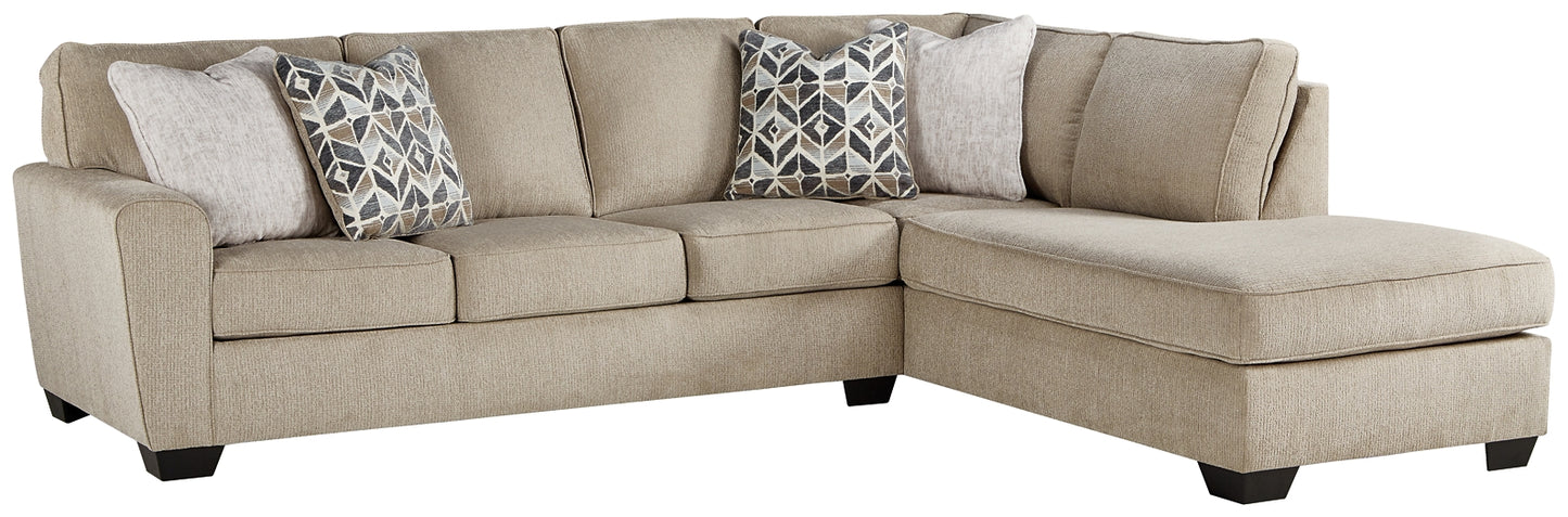 Decelle 2-Piece Sectional with Chaise Signature Design by Ashley®
