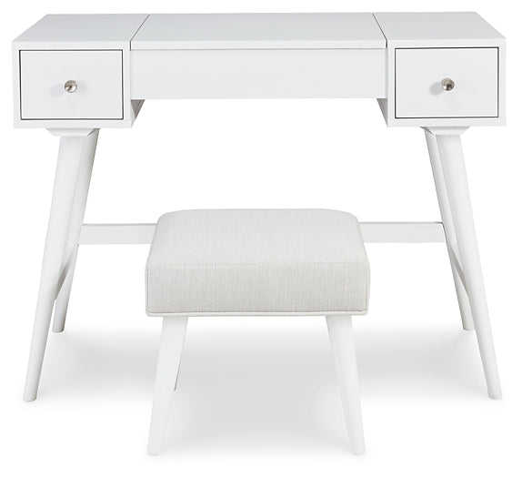 Thadamere Vanity/UPH Stool (2/CN) Signature Design by Ashley®