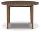Germalia Round Dining Table w/UMB OPT Signature Design by Ashley®