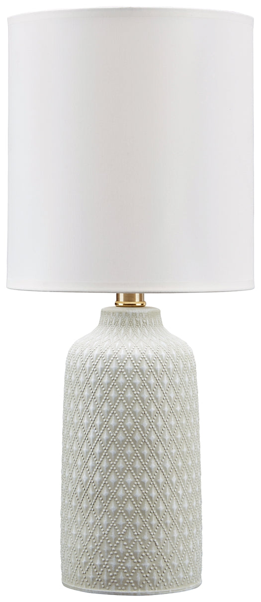 Donnford Ceramic Table Lamp (1/CN) Signature Design by Ashley®