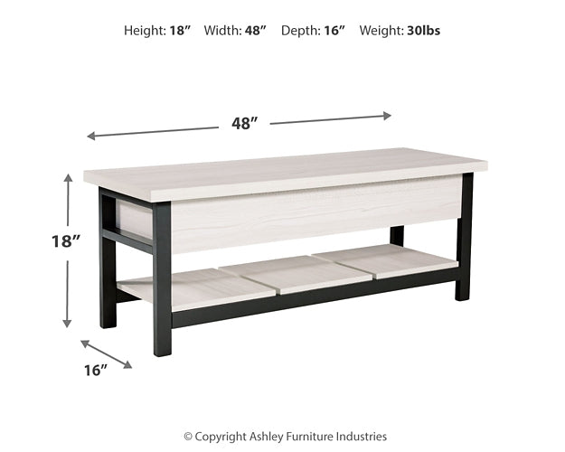 Rhyson Storage Bench Signature Design by Ashley®