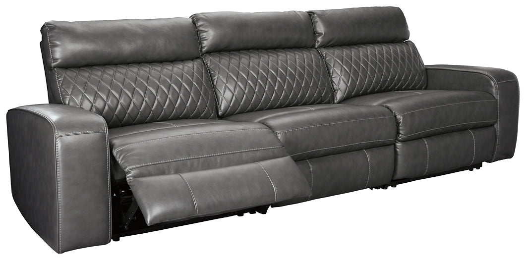 Samperstone 3-Piece Power Reclining Sectional Signature Design by Ashley®