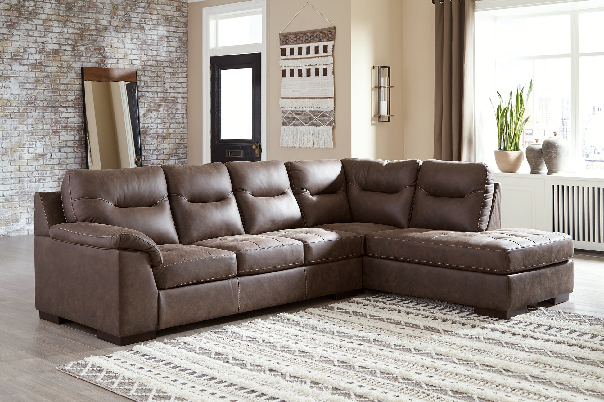 Maderla 2-Piece Sectional with Chaise Signature Design by Ashley®