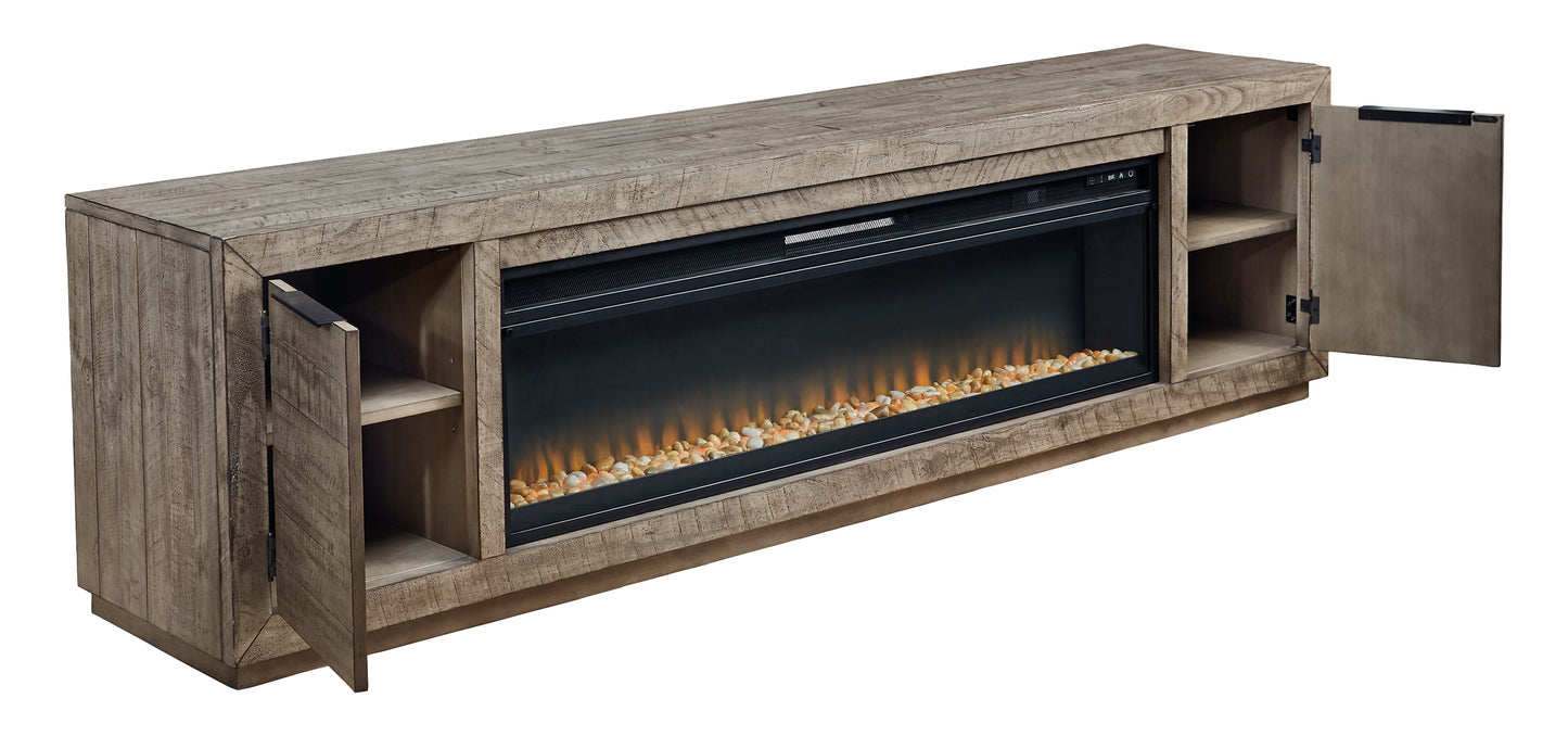 Krystanza TV Stand with Electric Fireplace Signature Design by Ashley®