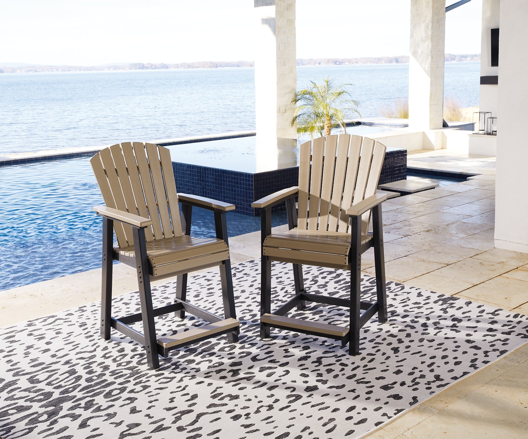 Fairen Trail Barstool (2/CN) Signature Design by Ashley®