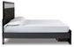 Kaydell Queen Upholstered Panel Storage Platform Bed Signature Design by Ashley®