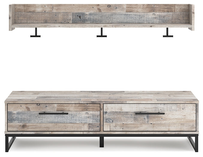 Neilsville Bench with Coat Rack Signature Design by Ashley®