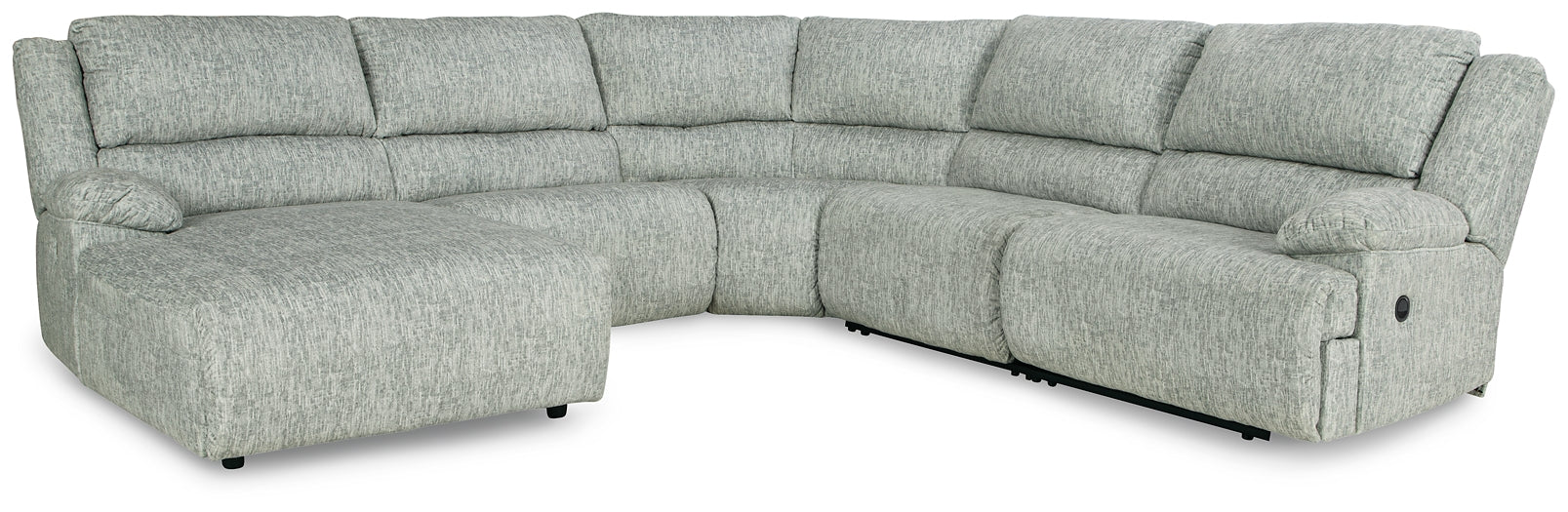 McClelland 5-Piece Reclining Sectional with Chaise Signature Design by Ashley®