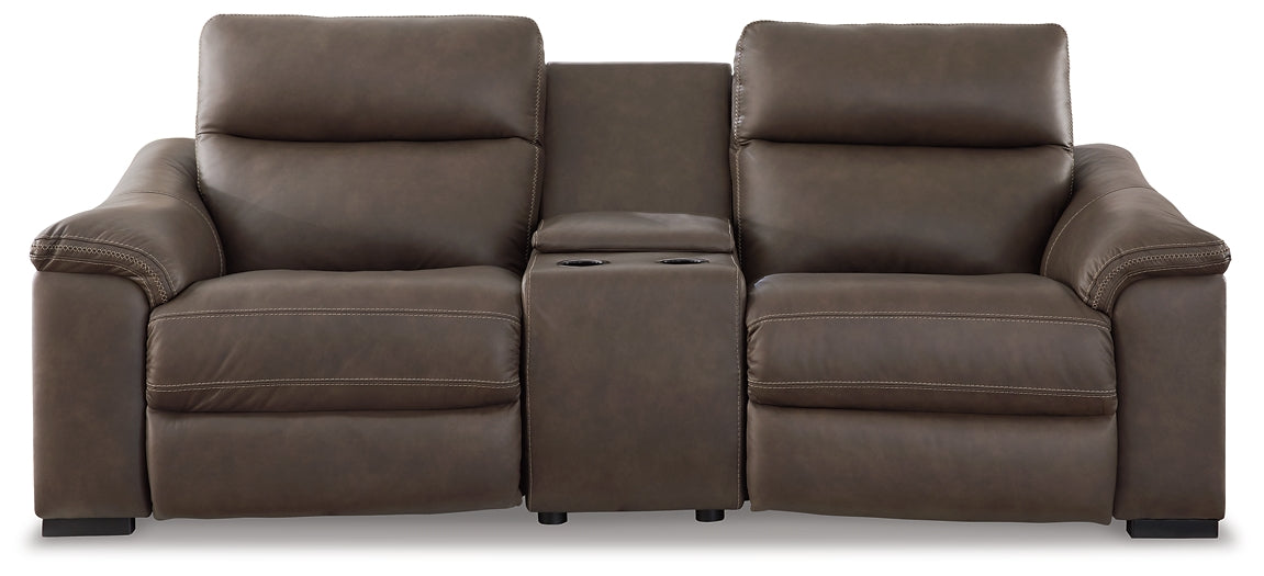 Salvatore 3-Piece Power Reclining Loveseat with Console Signature Design by Ashley®