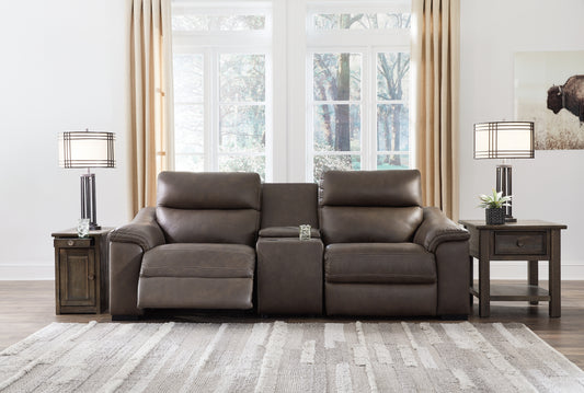 Salvatore 3-Piece Power Reclining Loveseat with Console Signature Design by Ashley®